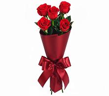 Букет 5 Красных роз Эдлесс Лав в Кырене
