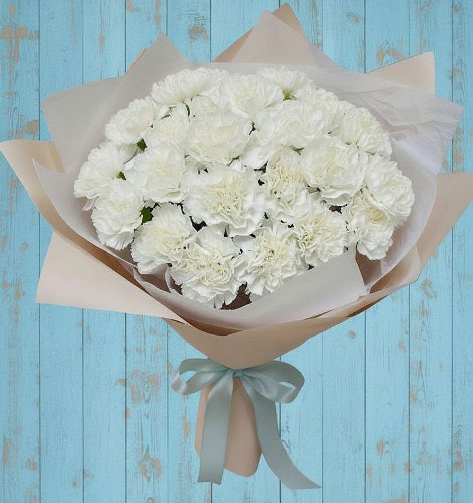 Букет цветов из: Гвоздики в Кырене