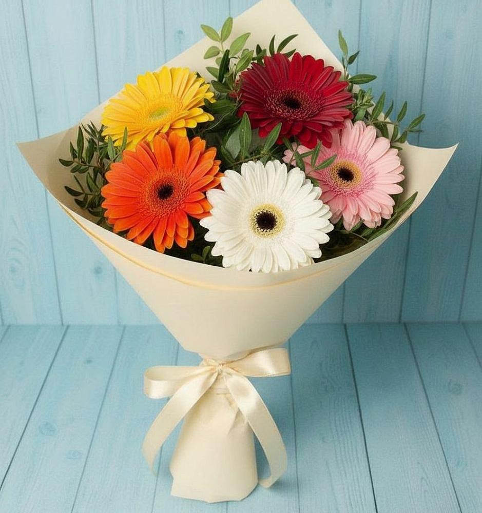Букет цветов из: Герберы в Кырене
