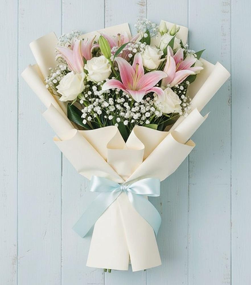 Букет цветов из: Лилии в Кырене