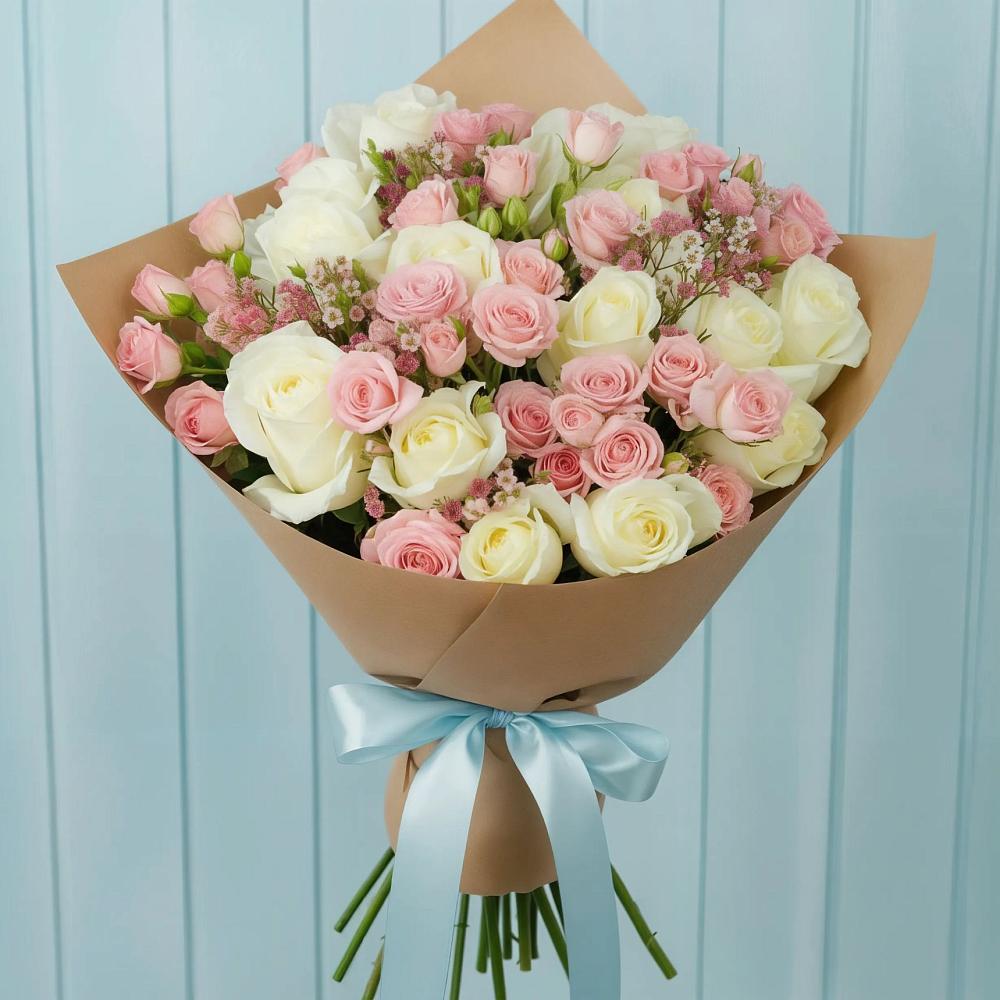 Букет цветов из: Розы в Кырене