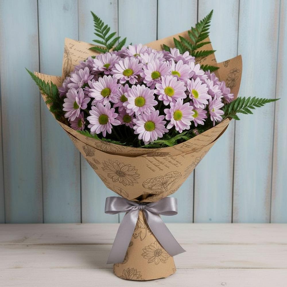 Букет цветов из: Хризантемы в Кырене