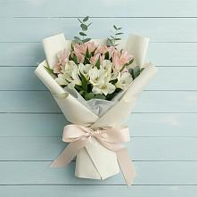 Букет цветов из:  Альстромерии в Кырене