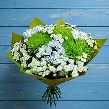 Букет цветов из:  Хризантемы #REPLACE_PRED# Кырене