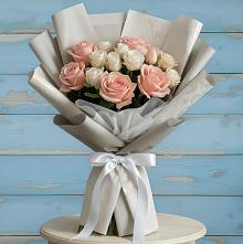 Букет цветов из:  Розы #REPLACE_PRED# Кырене