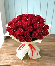 Букет 29 Красных роз в Кырене