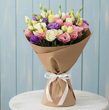 Букет цветов из:  Лизиантусы в Кырене